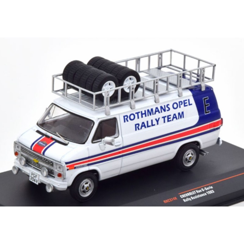 1/43 CHEVROLET Van G-Séries Assistance OPEL 1983