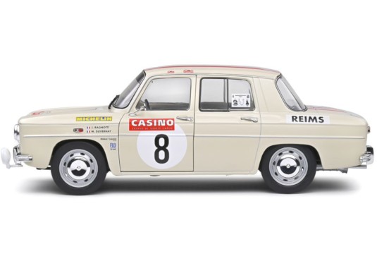 1/18 RENAULT 8 Gordini 1300 N°8 Monte Carlo Historique 2014