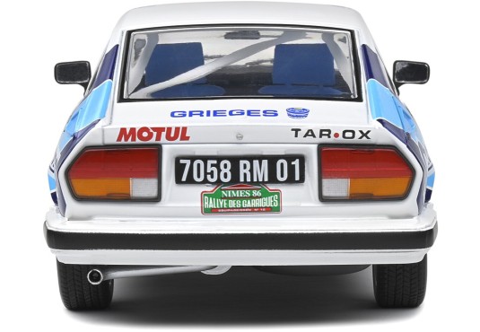 1/18 ALFA ROMEO GTV6 N°15 Rallye Des Garrigues 1986