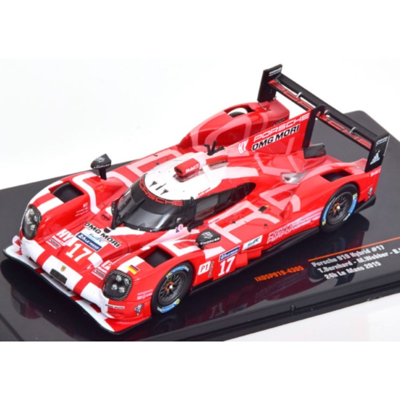 1/43 PORSCHE 919 Hybrid N°17 Le Mans 2015