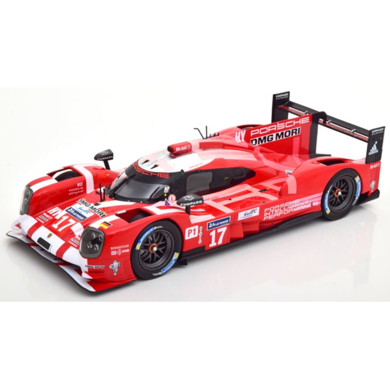 1/18 PORSCHE 919 Hybrid N°17 Le Mans 2015