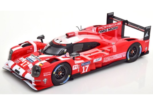 1/18 PORSCHE 919 Hybrid N°17 Le Mans 2015