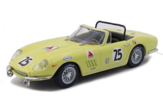 1/43 FERRARI 275 GTB/4 Spyder N°25 12 H Sebring 1967