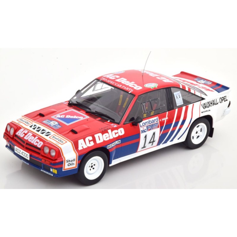 1/18 OPEL MANTA 400 N°14 Rallye RAC 1985