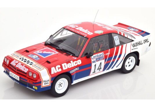 1/18 OPEL MANTA 400 N°14 Rallye RAC 1985