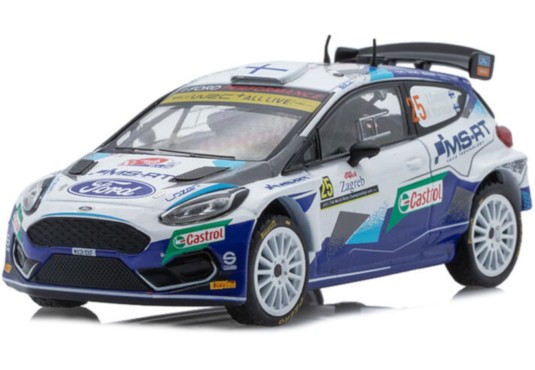 1/43 FORD Fiesta R5 MKII N°25 Rallye Croatie 2021