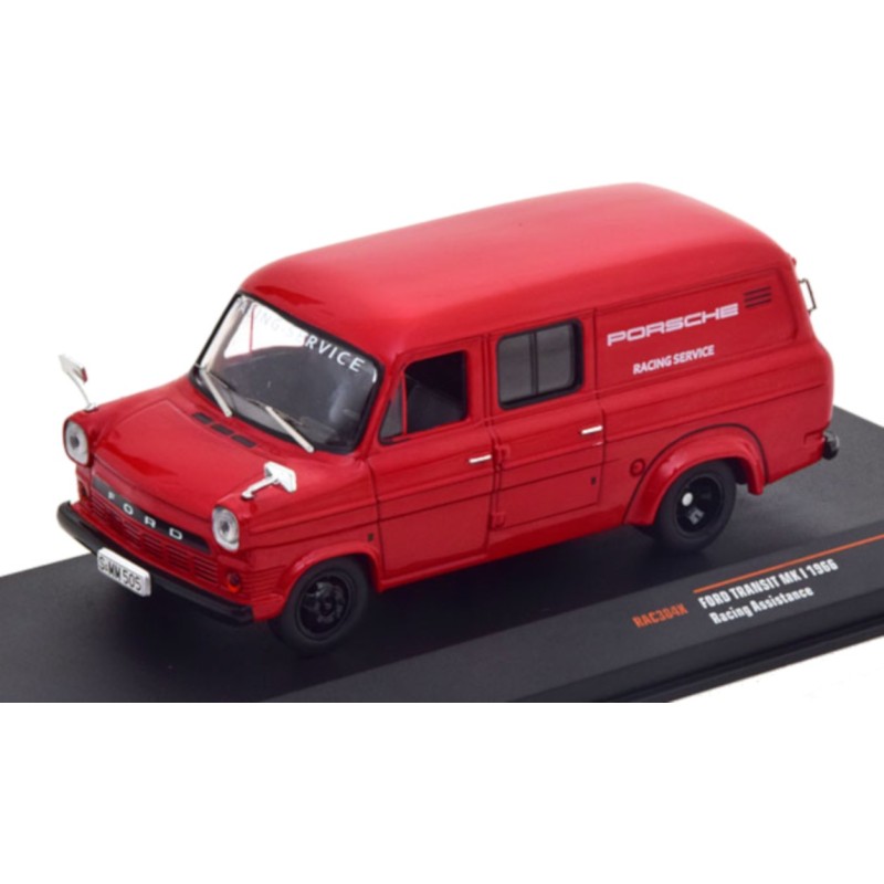 1/43 FORD Transit MKI Assistance Porsche Racing Service 1966