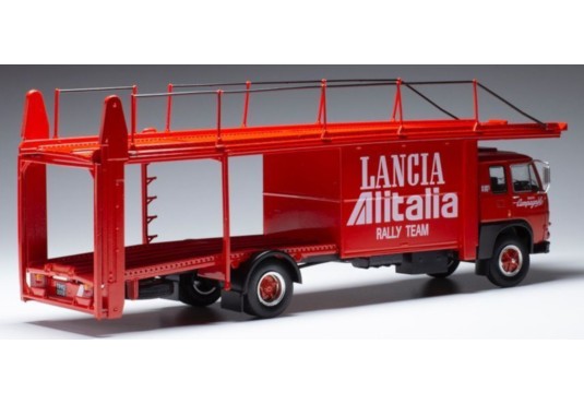 1/43 FIAT 673 Transporteur LANCIA Alitalia Rally Team 1976