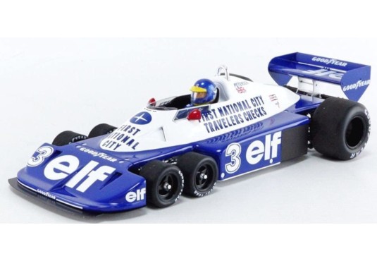 1/18 TYRRELL P34 N°3 Grand Prix Brésil 1977