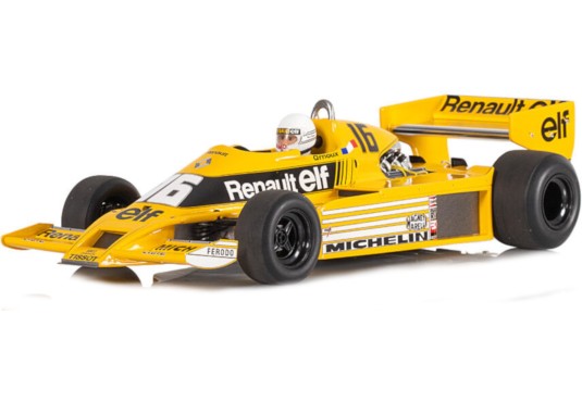 1/18 RENAULT RS01 N°16 Grand Prix Belgique 1979