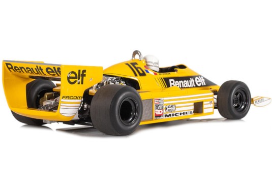 1/18 RENAULT RS01 N°16 Grand Prix Belgique 1979