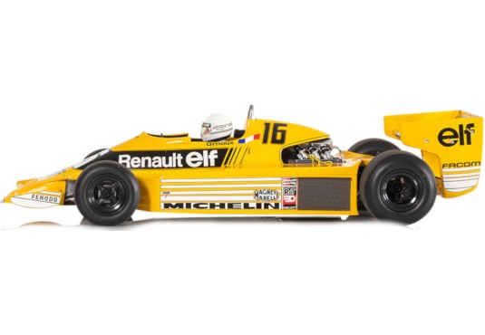 1/18 RENAULT RS01 N°16 Grand Prix Belgique 1979