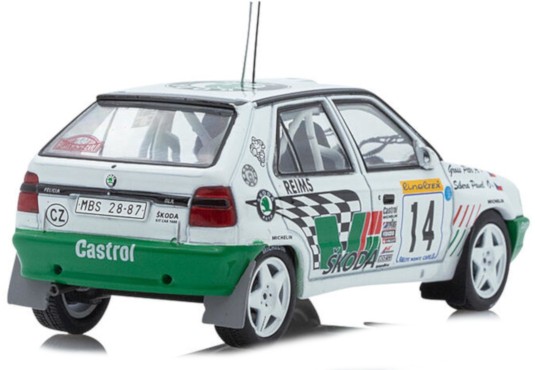 1/43 SKODA Felicia Kit Car N°14 Monte Carlo 1996