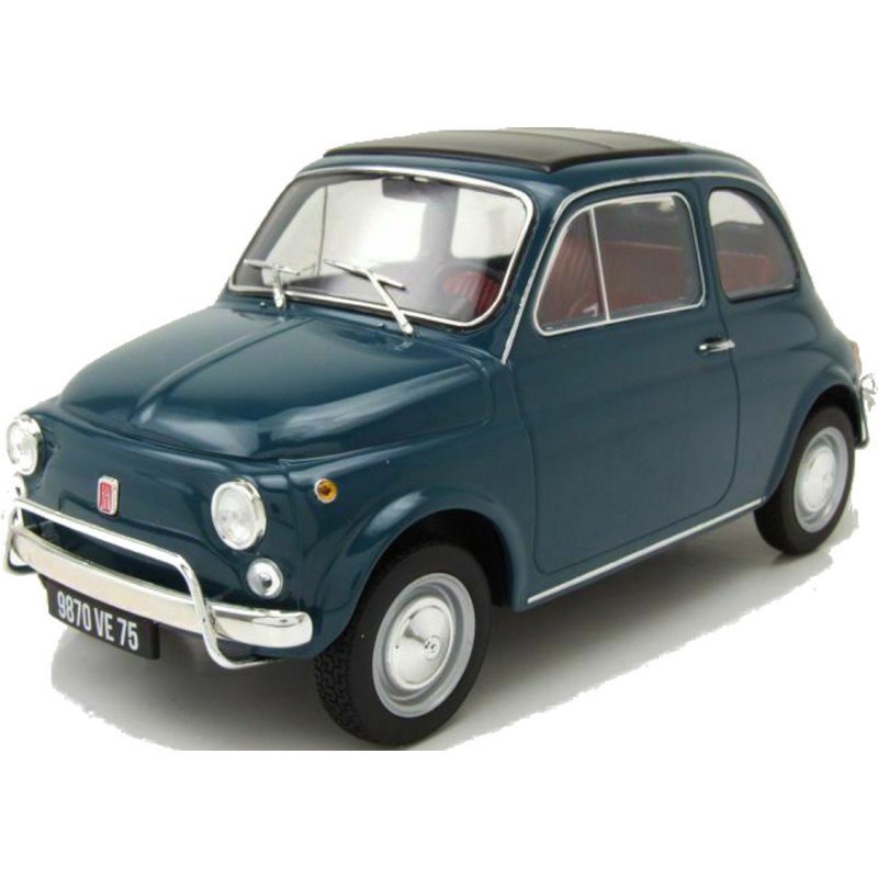Véhicules De Collection SOLIDO  Voiture Miniature Fiat Nuova 500L Sport  1960 1/18Eme ~ LOL and Run