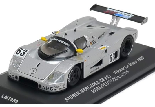 1/43 SAUBER Mercedes C9 N°63 Le Mans 1989