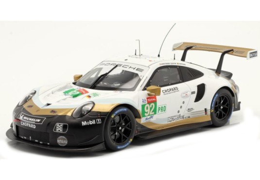 1/18 PORSCHE 911 RSR N°92 Le Mans 2019