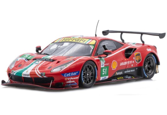 1/43 FERRARI 488 GTE N°51...