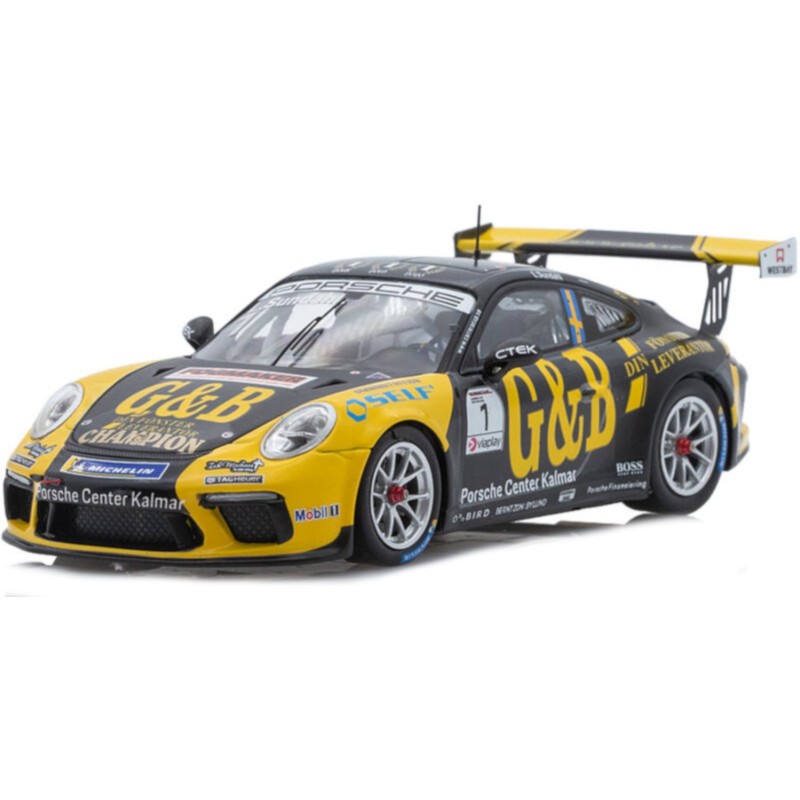 1/43 PORSCHE 911 GT3 Cup N°1 Carrera Cup Scandinavie Champion 2020