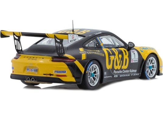 1/43 PORSCHE 911 GT3 Cup N°1 Carrera Cup Scandinavie Champion 2020