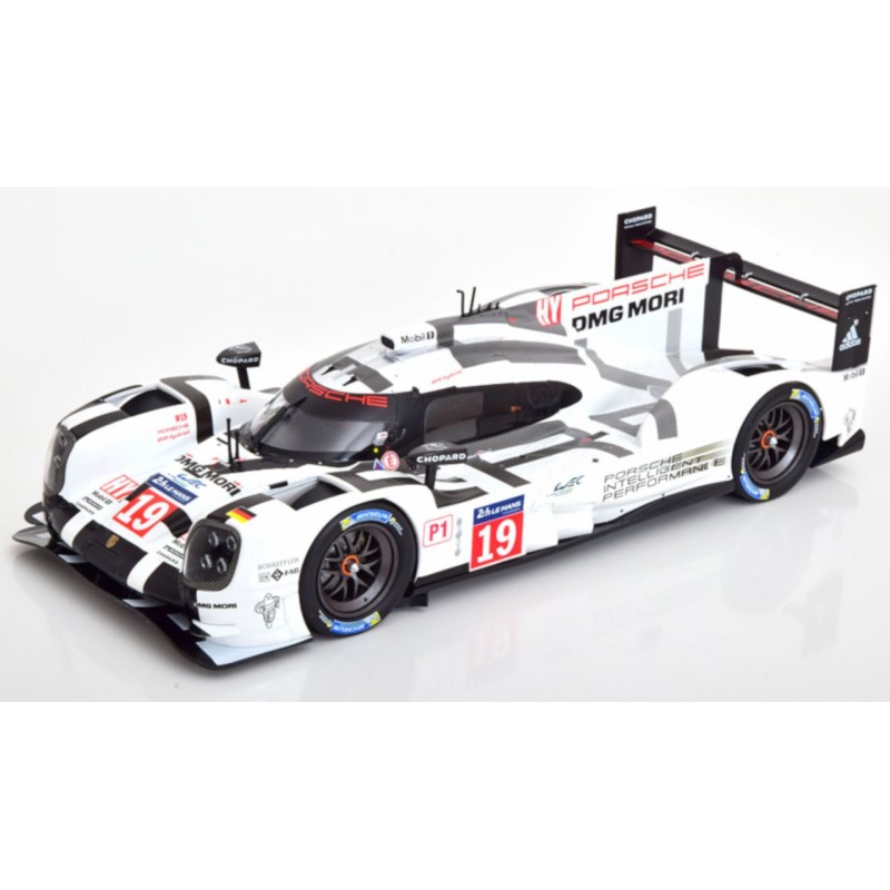 1/18 PORSCHE 919 Hybrid N°19 Le Mans 2015