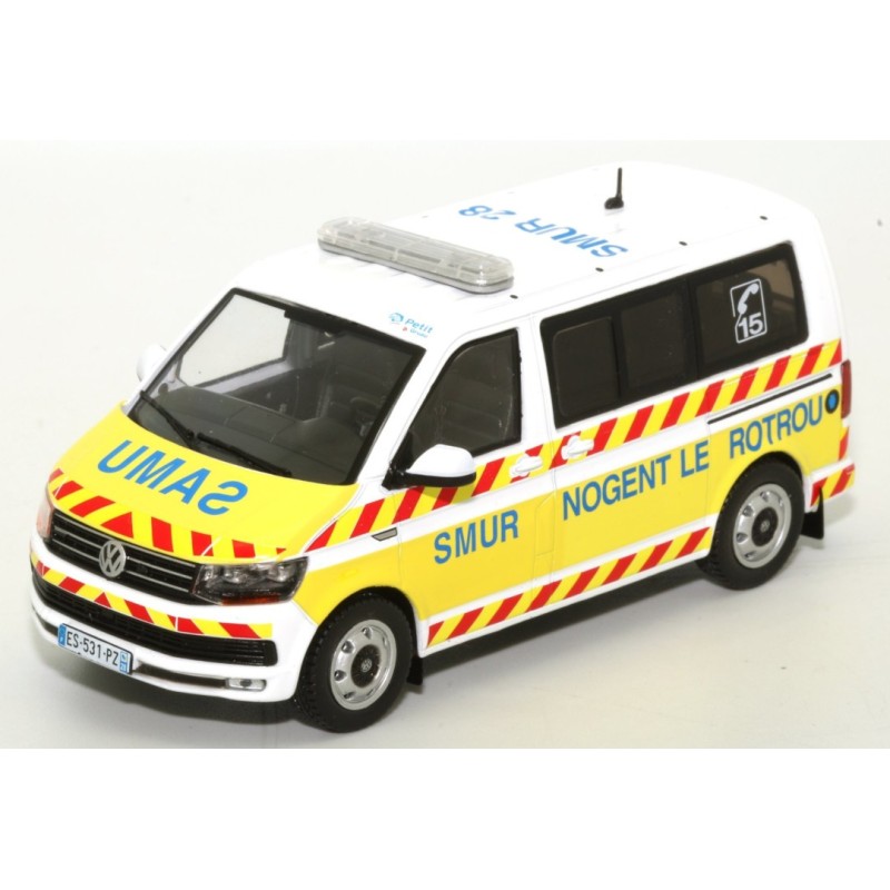 1/43 VOLKSWAGEN T6 Samu 28 Eure et Loir Nogent le Rotrou