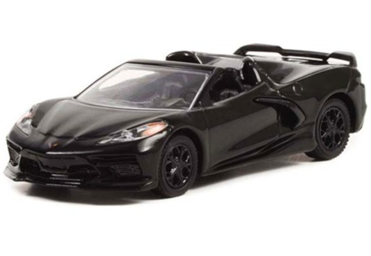 1/64 CHEVROLET Corvette Stingray 2021 Black Bandit