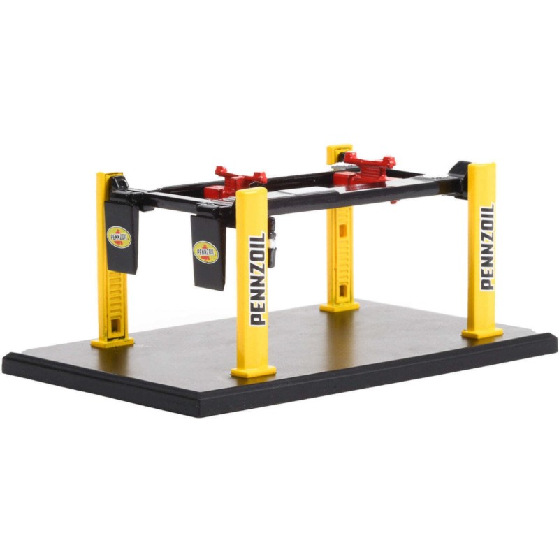 1/64 PONT Elévateur 4 Colonnes PENNZOIL
