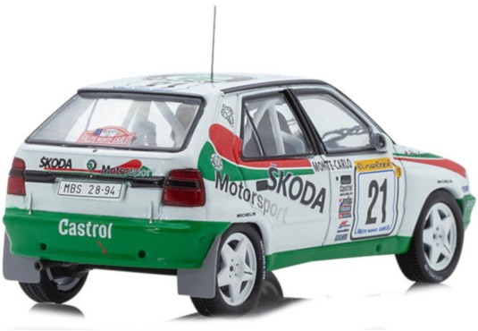 1/43 SKODA Felicia Kit Car N°21 Monte Carlo 2021