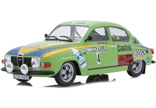 1/18 SAAB 96 V4 N°4 Rallye Suède 1976