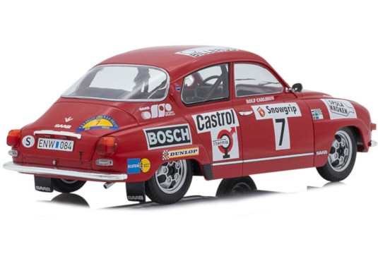 1/18 SAAB 96 V4 N°7 Rallye Suède 1973