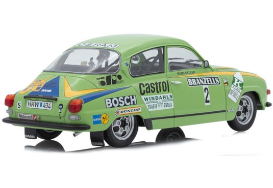 1/18 SAAB 96 V4 N°2 Rallye Suède 1976