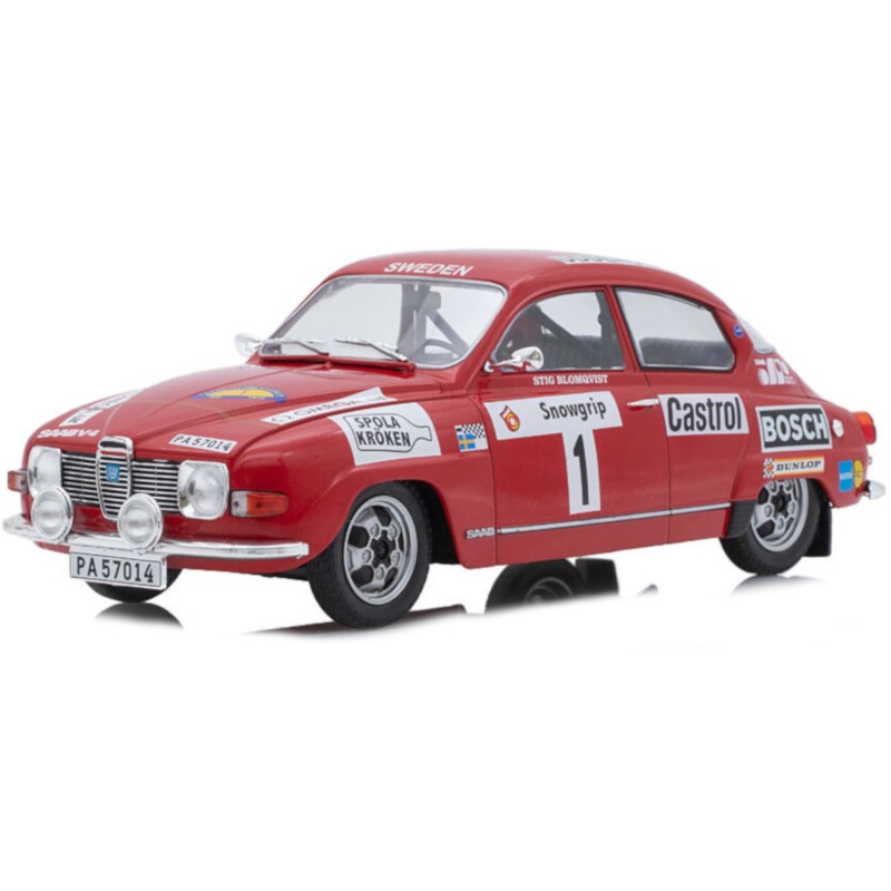 1/18 SAAB 96 V4 N°1 Rallye Suède 1973