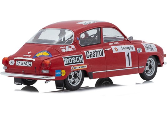 1/18 SAAB 96 V4 N°1 Rallye Suède 1973