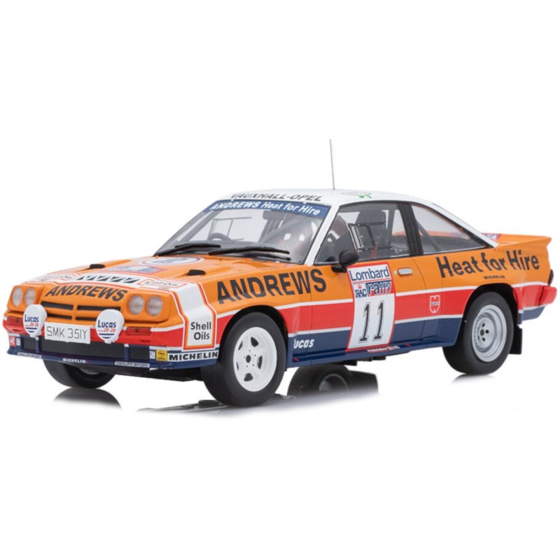 1/18 OPEL Manta 400 N°11 Rallye RAC 1985