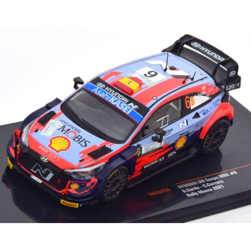 1/43 HYUNDAI I20 WRC N°6 Rallye Monza 2021