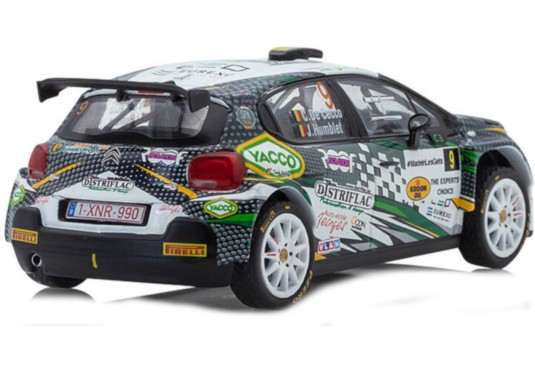 1/43 CITROEN C3 Rally2 N°9 Rallye Condroz 2021