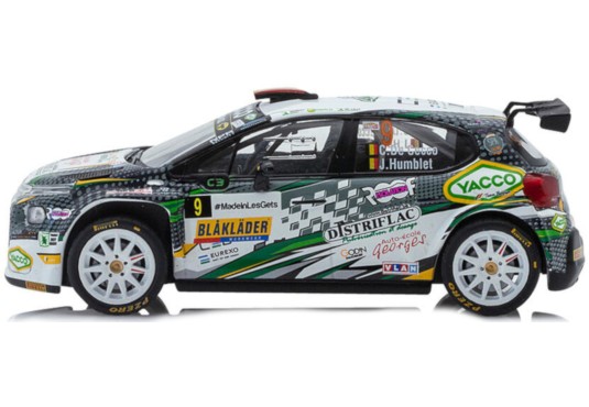 1/43 CITROEN C3 Rally2 N°9 Rallye Condroz 2021