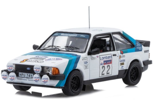 1/43 FORD Escort MKIII RS 1600i N°22 Rallye RAC 1983