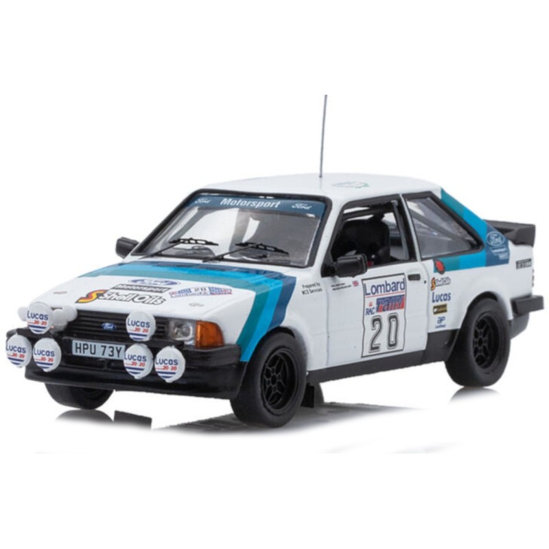 1/43 FORD Escort MKIII RS 1600i N°20 Rallye RAC 1983