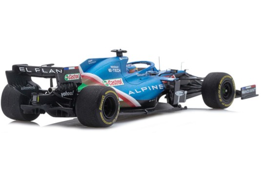 1/43 ALPINE A521 N°14 Grand Prix Abu Dhabi 2021