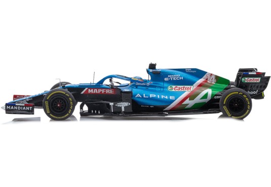 1/43 ALPINE A521 N°14 Grand Prix Abu Dhabi 2021