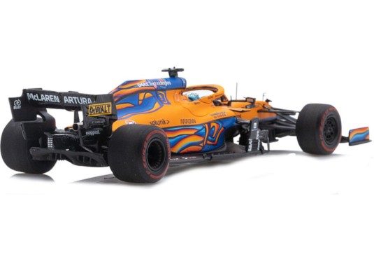 1/43 MC LAREN MCL35M N°3 Grand Prix Abu Dhabi 2021