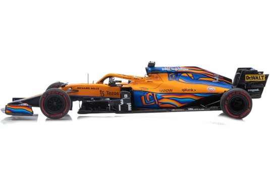 1/43 MC LAREN MCL35M N°3 Grand Prix Abu Dhabi 2021