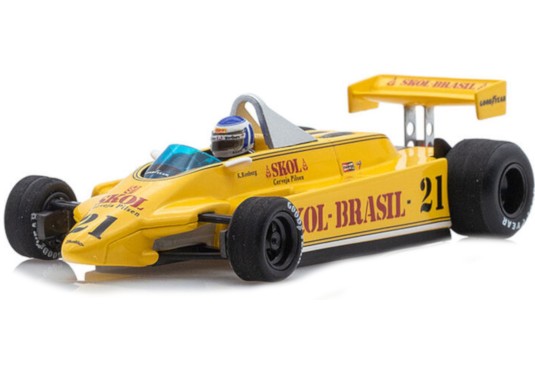 1/43 FITTIPALDI F8 N°21 Grand Prix Italie 1980