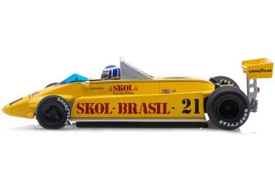 1/43 FITTIPALDI F8 N°21 Grand Prix Italie 1980