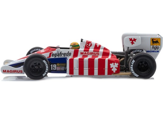 1/43 TOLEMAN TG184 N°19 Grand Prix Portugal 1984