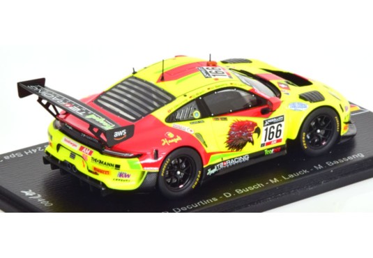 1/43 PORSCHE 911 GT3 R N°166 24 H Spa 2021