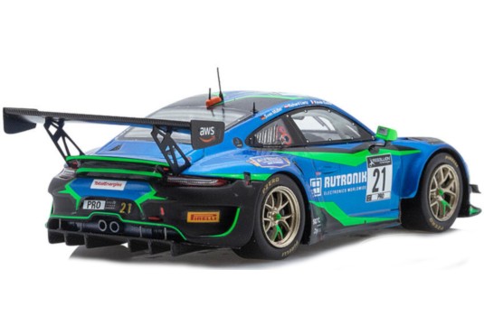 1/43 PORSCHE 911 GT3 R Rutronik Racing N°21 24 H Spa 2021
