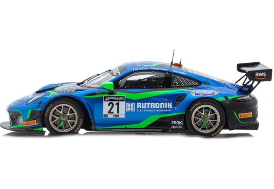 1/43 PORSCHE 911 GT3 R Rutronik Racing N°21 24 H Spa 2021