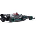 1/18 MERCEDES AMG F1 W12 E N°44 Grand Prix Russie 2021 + Pit Board 100ème Victoire